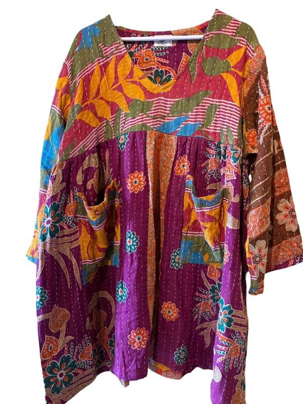 Kantha jurk