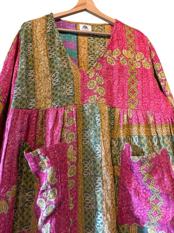Kantha jurk