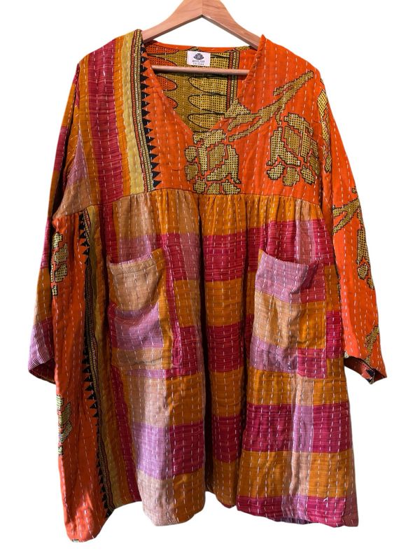 Kantha jurk