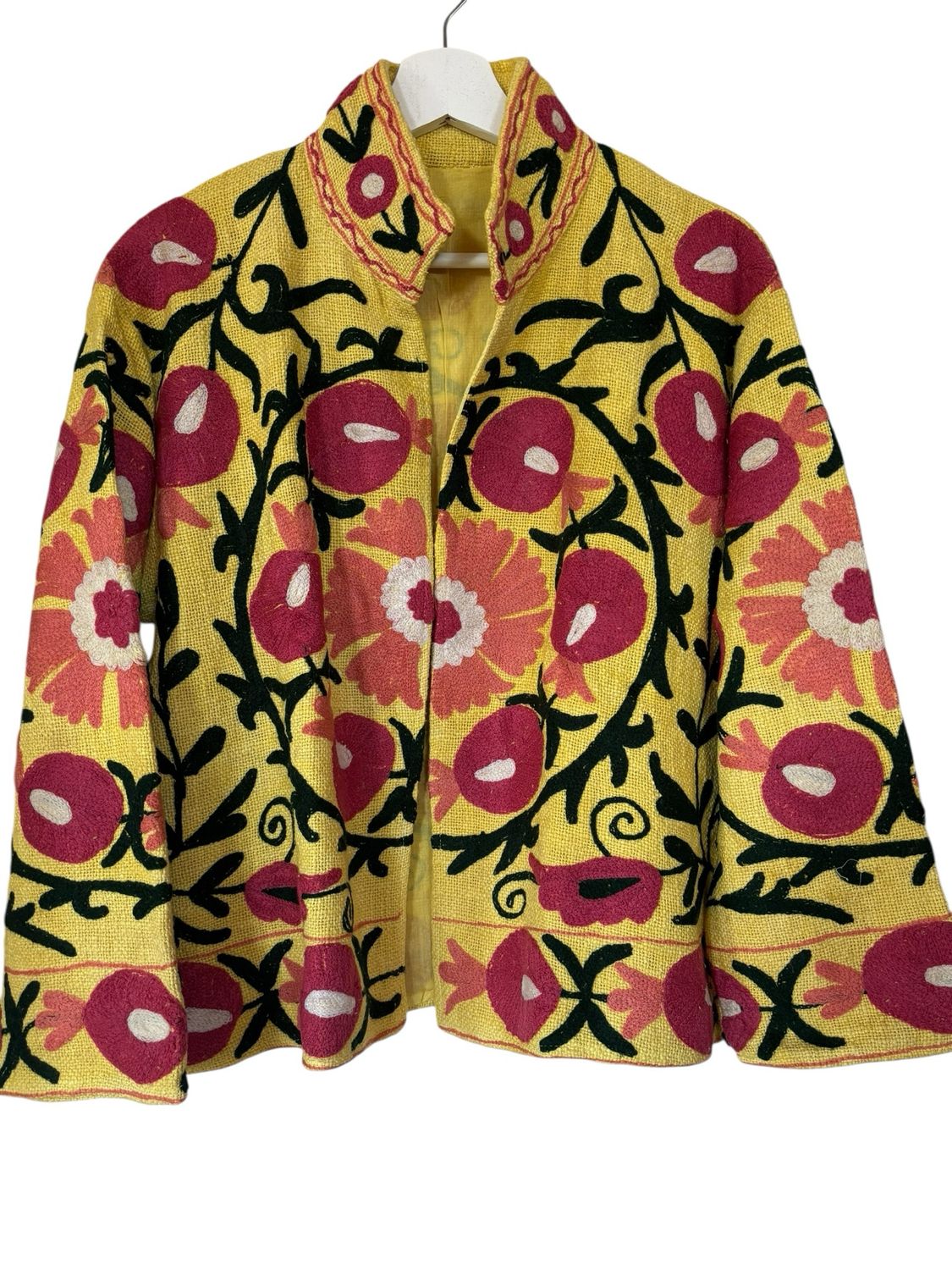 Katoenen suzani jasje ‘mandala’