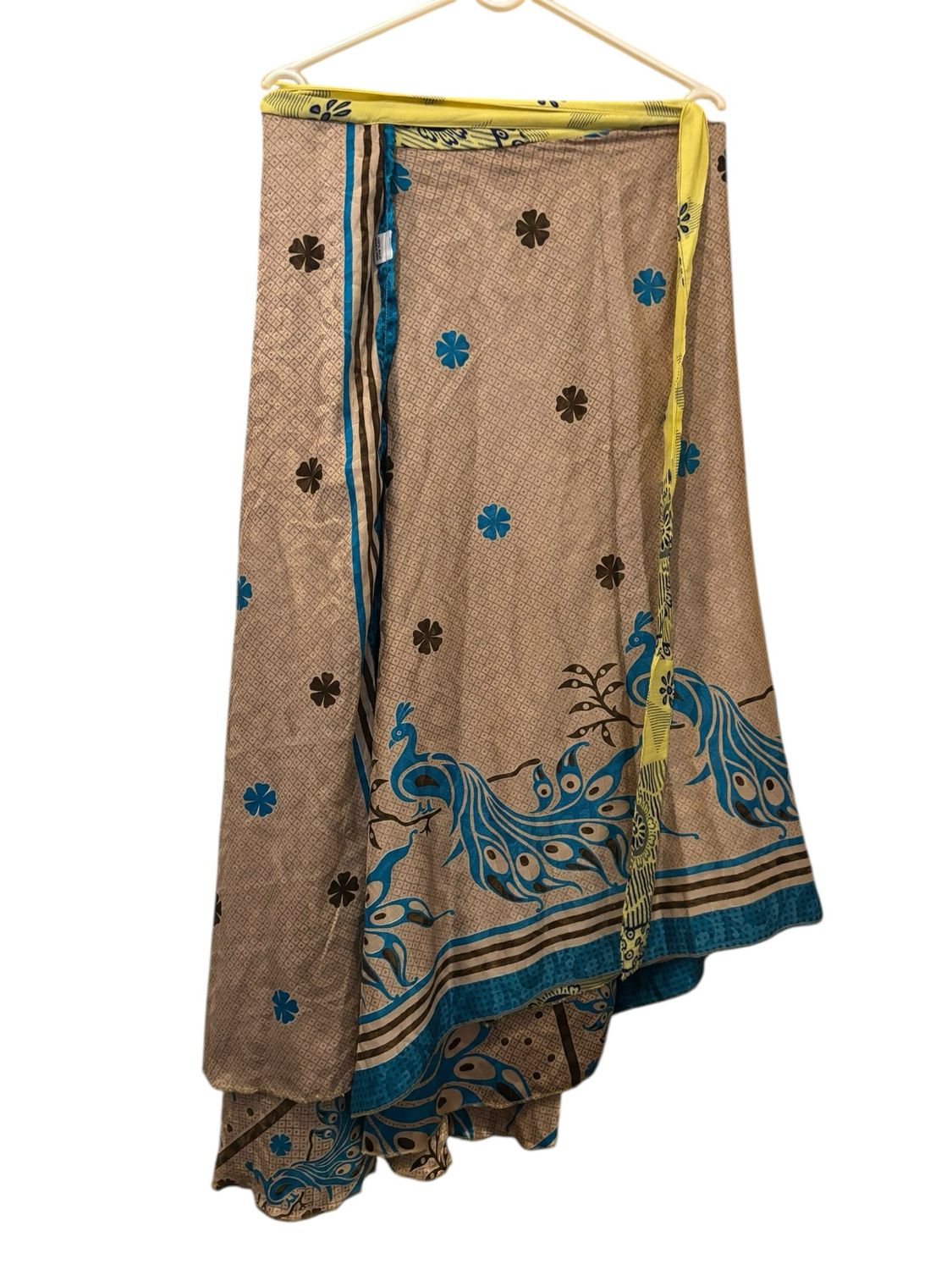 Wikkelrok recyclede sari