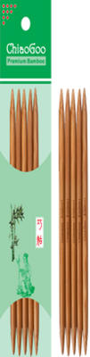 ChiaoGoo - Bamboo Double Point Patina