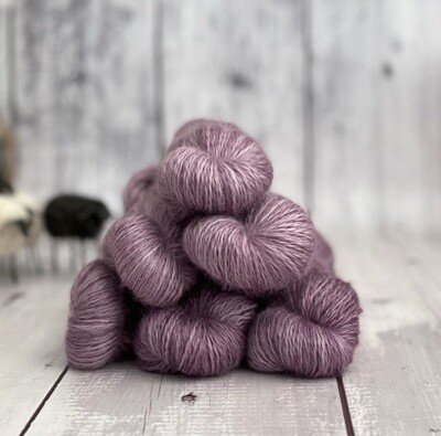 Curly Wool Yarn - 2 Ply (hand dyed)