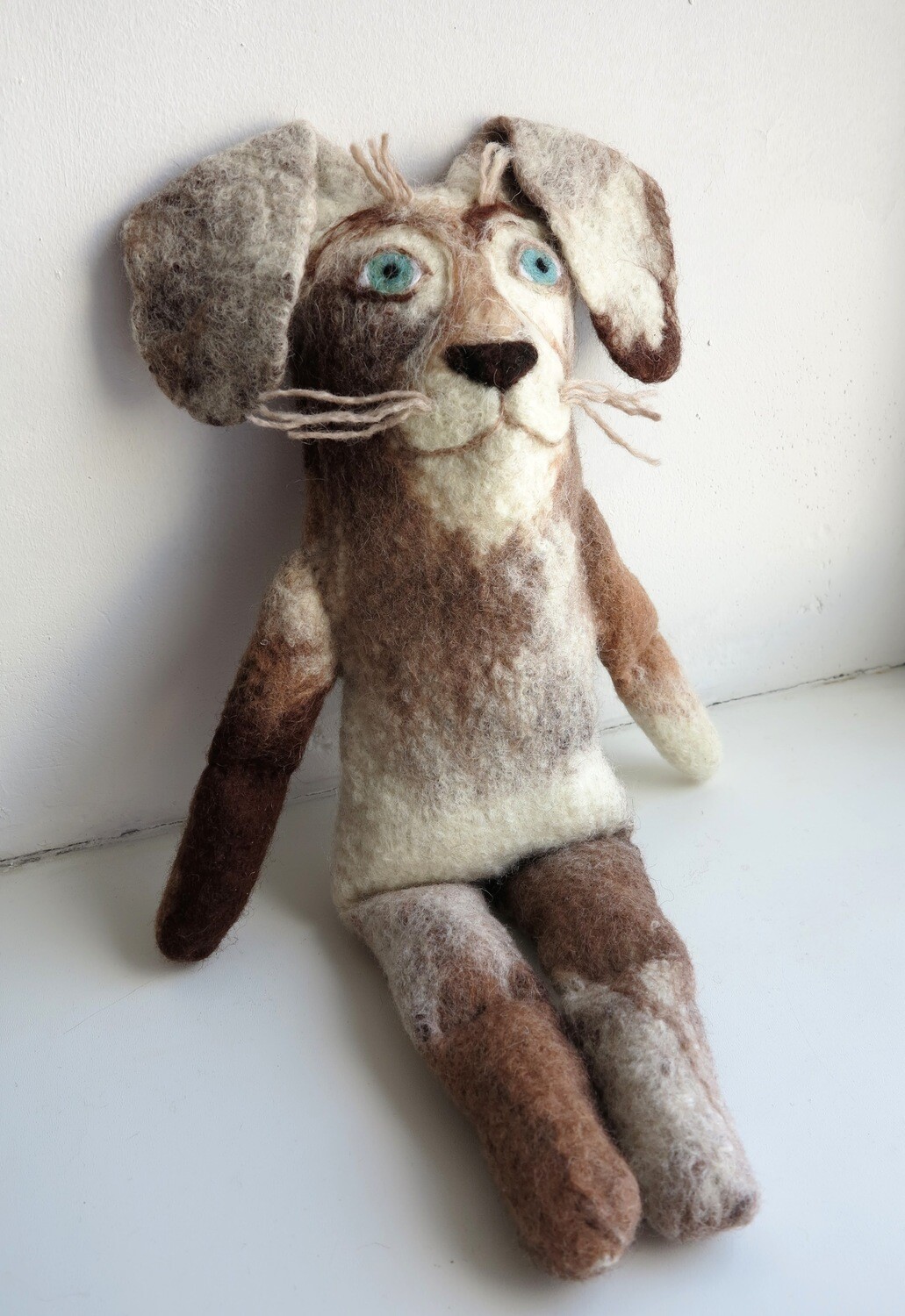 Felted stuffed animals - Handmade from wool