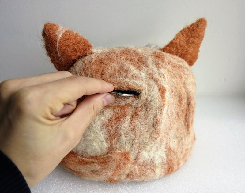 More cats! - Handmade from wool