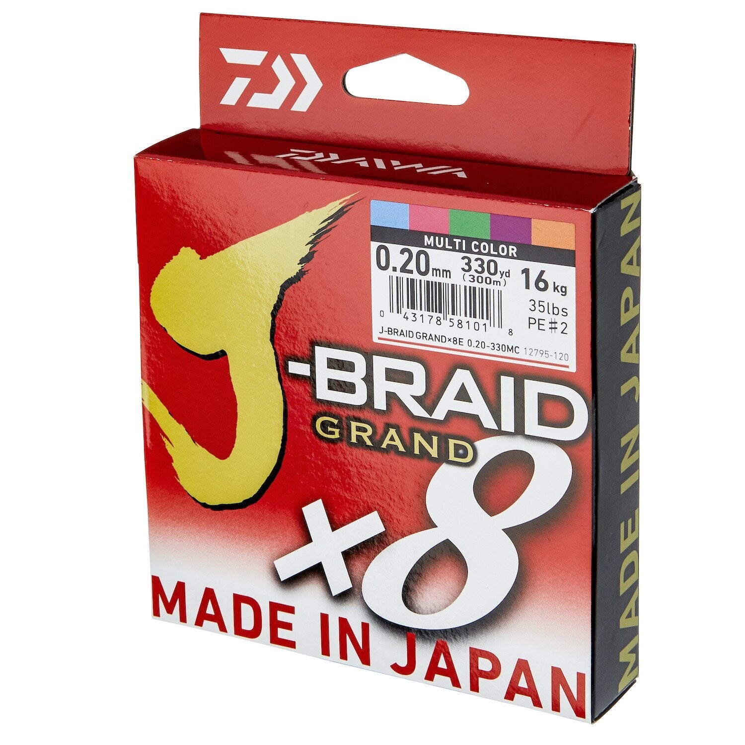 J Braid grand X8 Multicolor