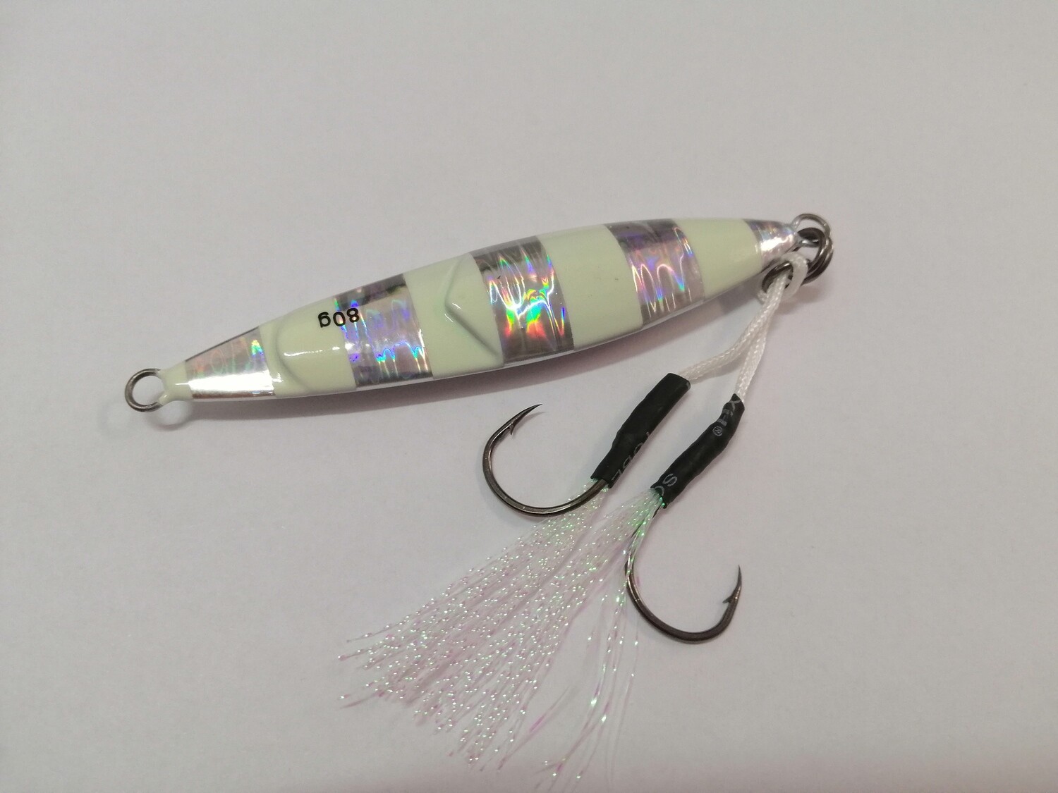 Lucifer Jig 80 gr Silver Glow