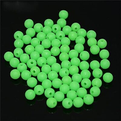 Busta 100 Palline Fluo Hard 6 mm