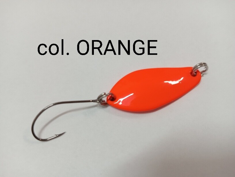 2 Mini Spoon 3.5 col. ORANGE