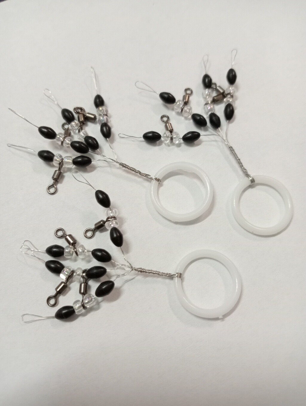 Stopper con Perline e Girella per Travi 12pcs