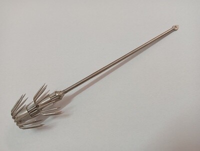 Calamariera Inox 15cm doppia corona 25mm