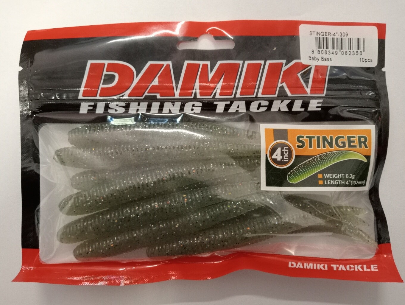 Damiki Stinger 4&#39;&#39; baby bass 10pcs