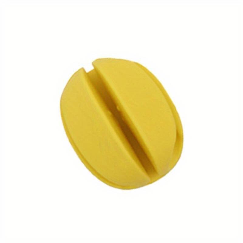 Portacanna Oval Rubber, Colore: Giallo