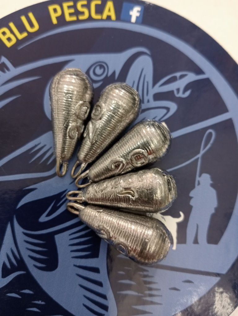 Busta 5 piombo con anello 20gr