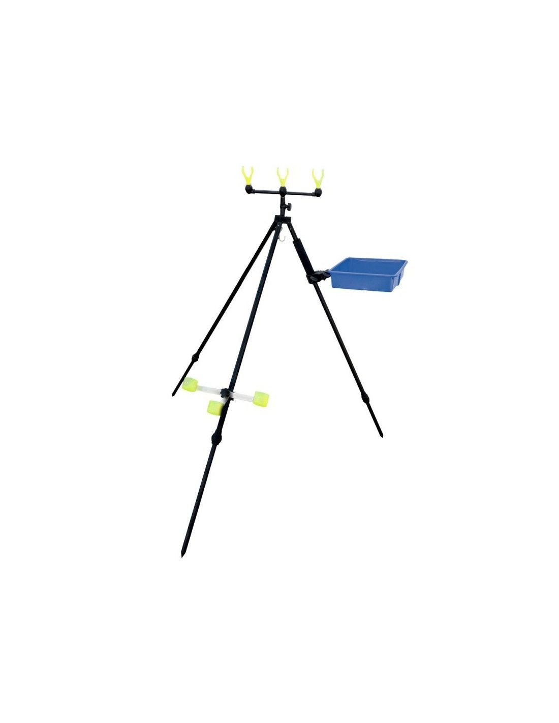 Tripode Surfcasting con Vassoio