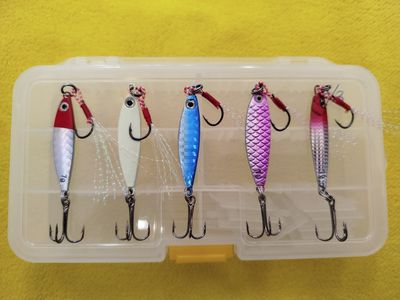 Kit 5 Jig Smart 7gr con Box Col. 3