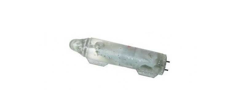 Conf. 2 Luce Intermittente Bolentino Slim Bianco