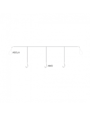 Terminale montato a 3 ami