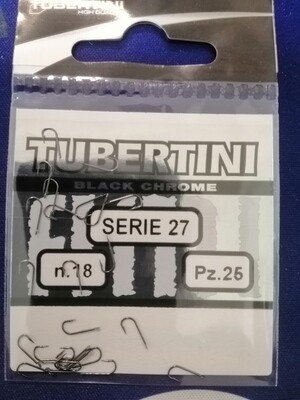 Tubertini serie 27 Black Crhome ( Opaco)