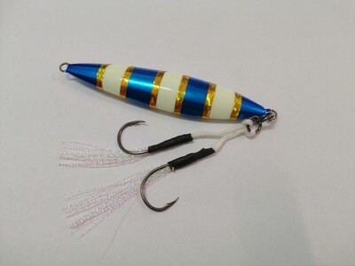 Lucifer Jig 80 gr Blue Glow Lucifer Jig 80 gr Blue Glow