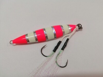 Lucifer Jig 80 gr Pink Glow Lucifer Jig 80 gr Pink Glow