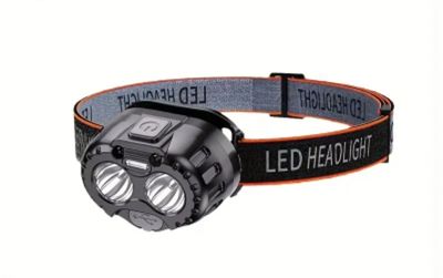 Lampada Frontale Led Ricaricabile USB Sensor