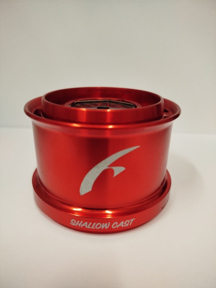 Bobina Shallow Compatibile in Alluminio mis. 1.5 Rosso