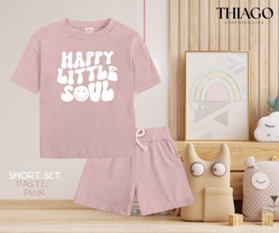 Summer Set Shorts - PASTEL PINK