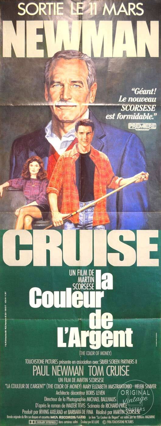 Affiche ancienne cinéma La couleur de l