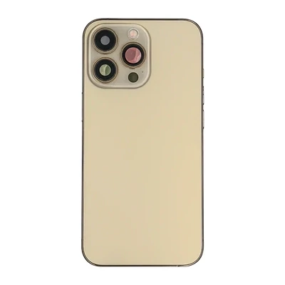 iPhone 13 Pro Backcover Gehäuse vormontiert ohne Akku und Kamera Gold
