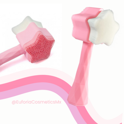 Cepillo facial estrella