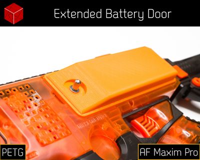 Extended Battery Door [PETG] for Adventure Force Maxim Pro