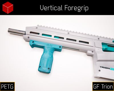 Vertical Foregrip [PETG] for Game Face Trion