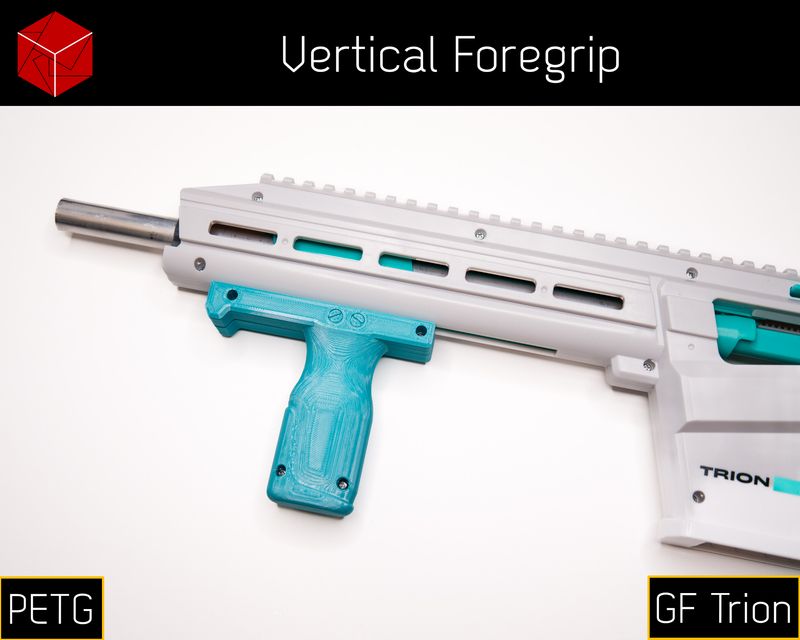 Vertical Foregrip [PETG] for Game Face Trion