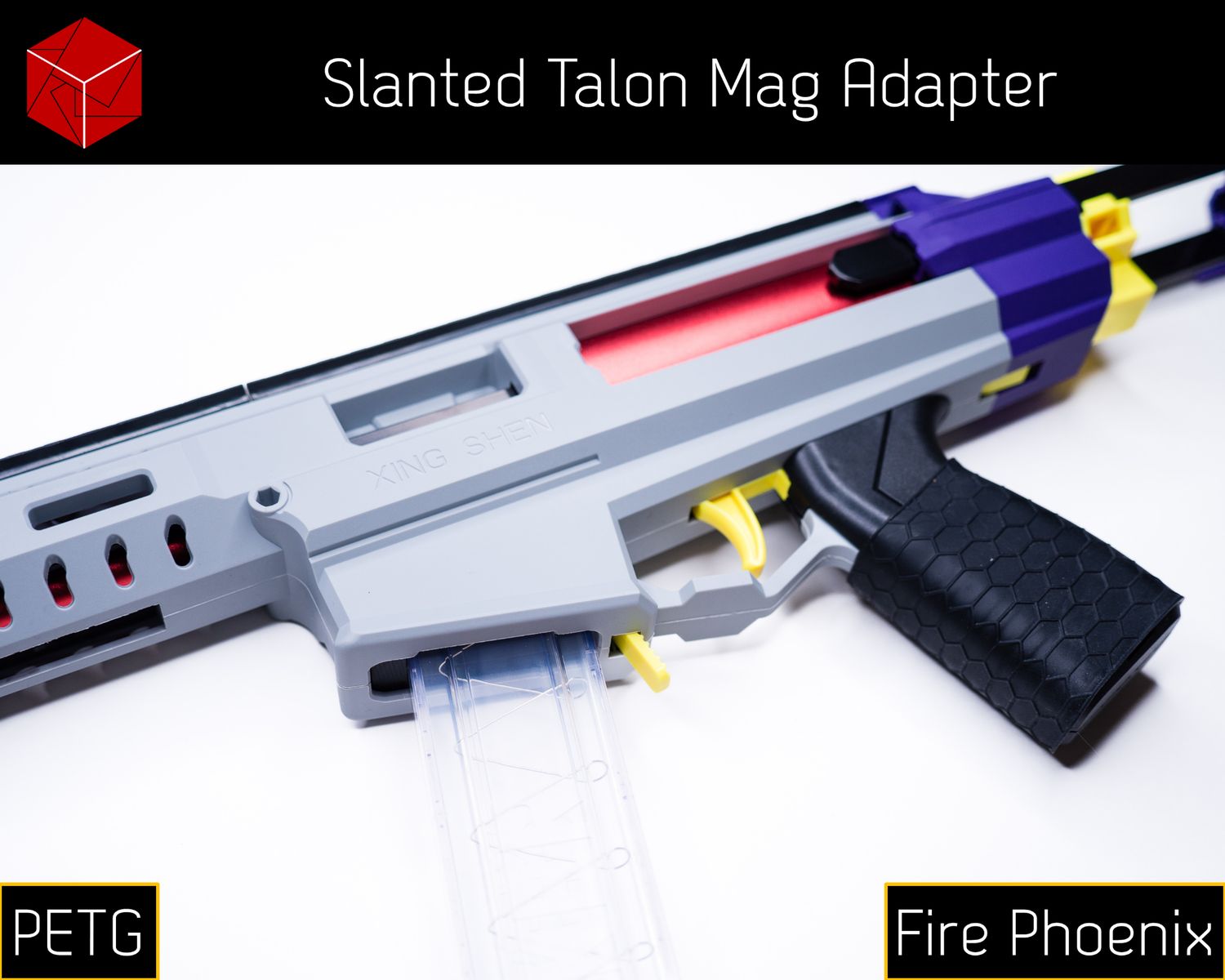 Slanted Talon Mag Adapter [PETG] for Zing Shen Fire Phoenix