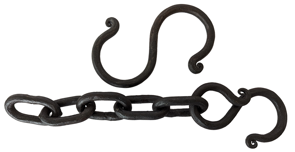 Cowboy Cauldron, Chain Hook and S-Hook Combo