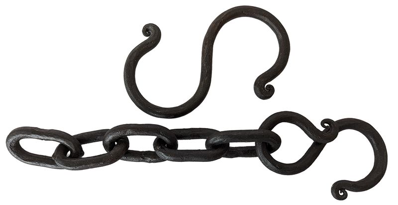 Cowboy Cauldron, Chain Hook and S-Hook Combo Cowboy Cauldron, Chain Hook and S-Hook Combo