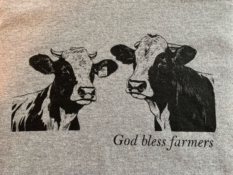 God Bless Farmers Crew Sweatshirt