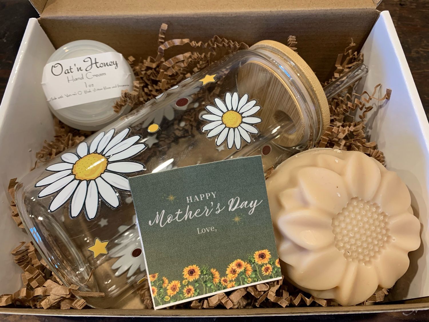 Mothers Day Sunflower And Honey Set