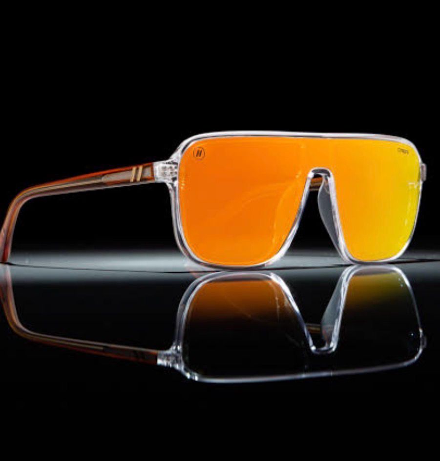 Gafas de sol Blenders Oracle Red Bull Racing, lentes espejadas Orange Circuit