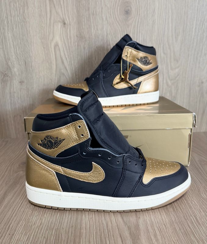 Jordan 1 High Metallic gold