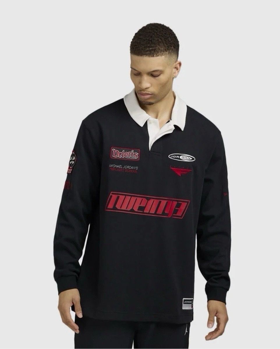 Polo manga larga Jordan