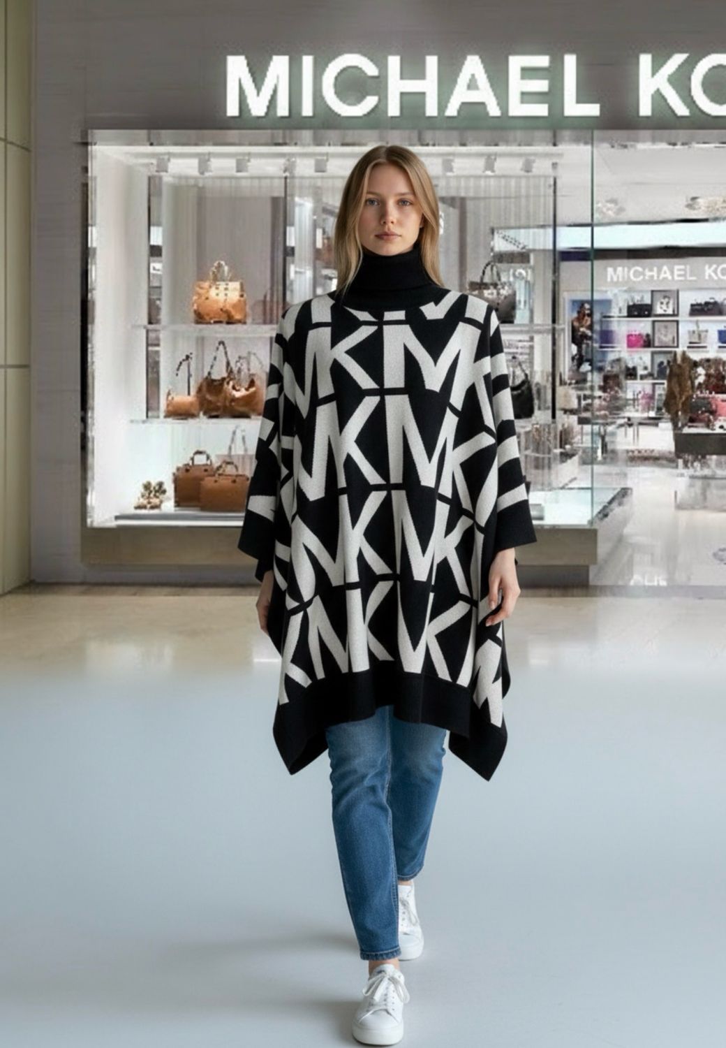 Poncho Michael Kors