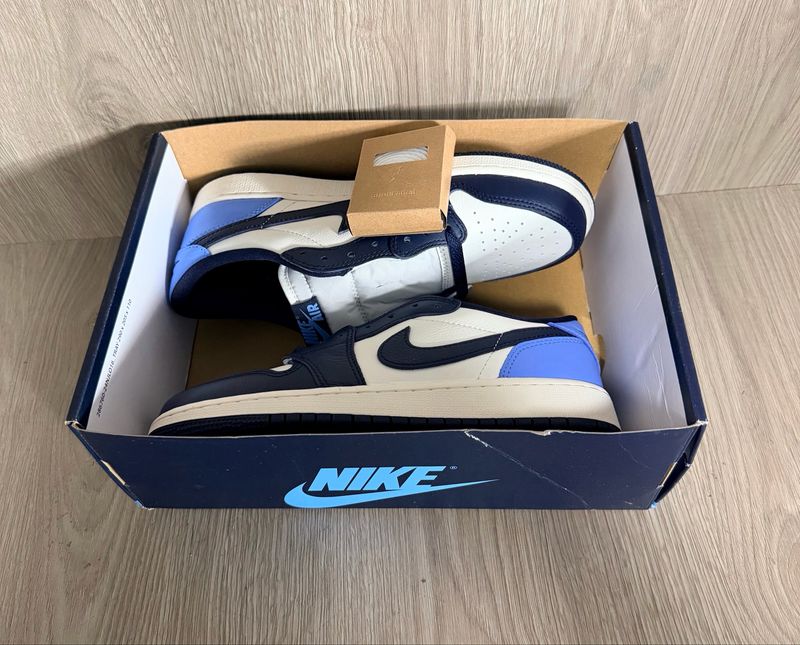 Air Jordan 1 low obsidian