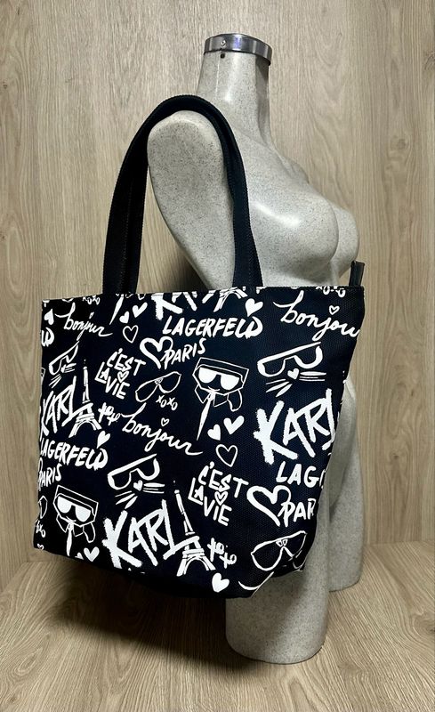 Bolso con cierre Karl Lagerfeld