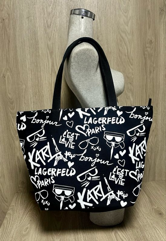 Bolso con cierre Karl Lagerfeld