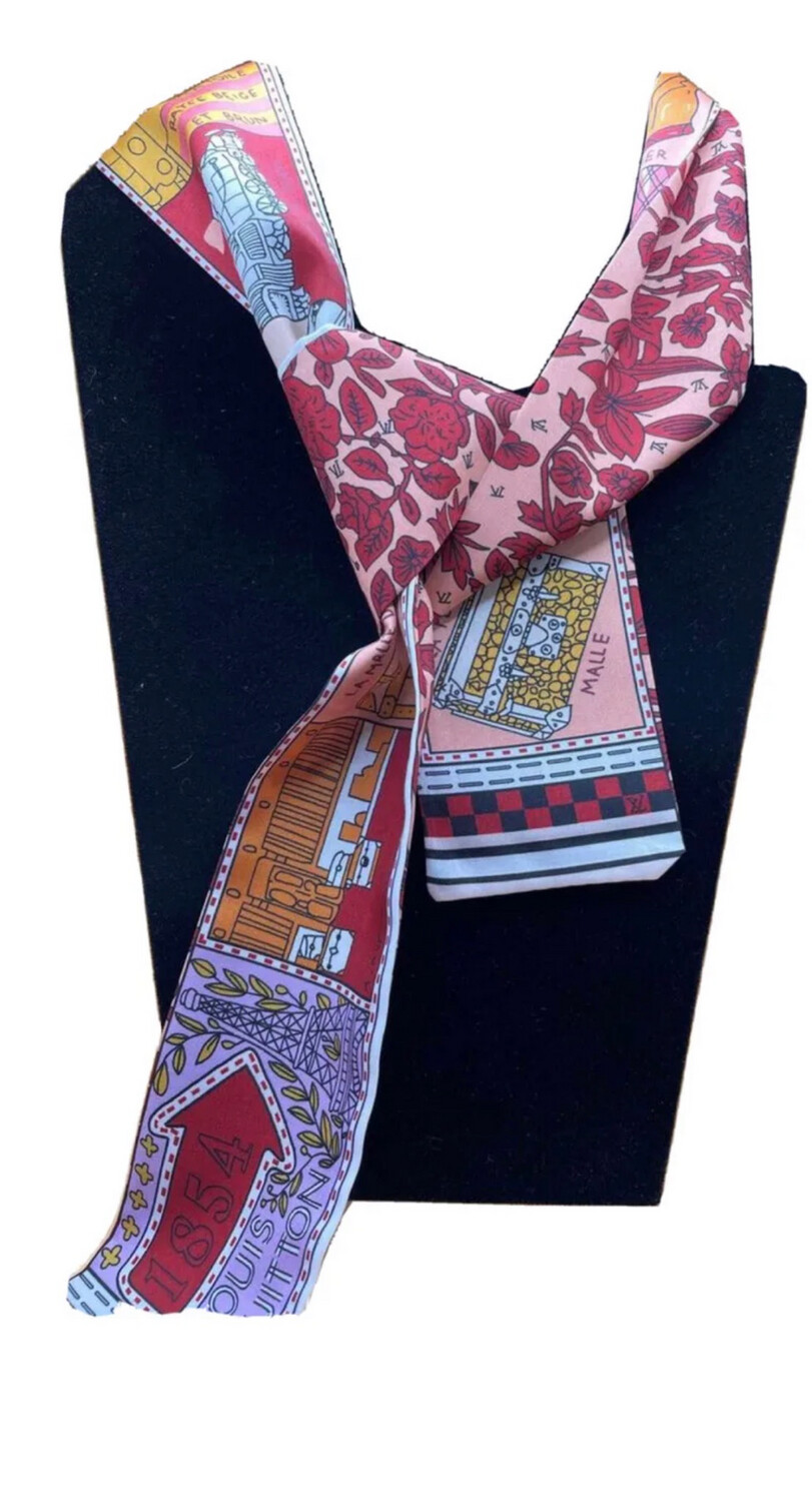 Louis Vuitton Satin Scarf