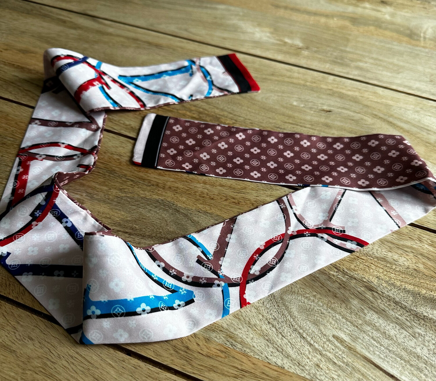 LV Satin Scarf