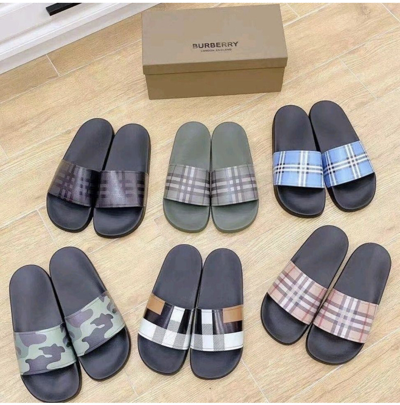 Burberry Slides PRE-ORDER ONLY!!