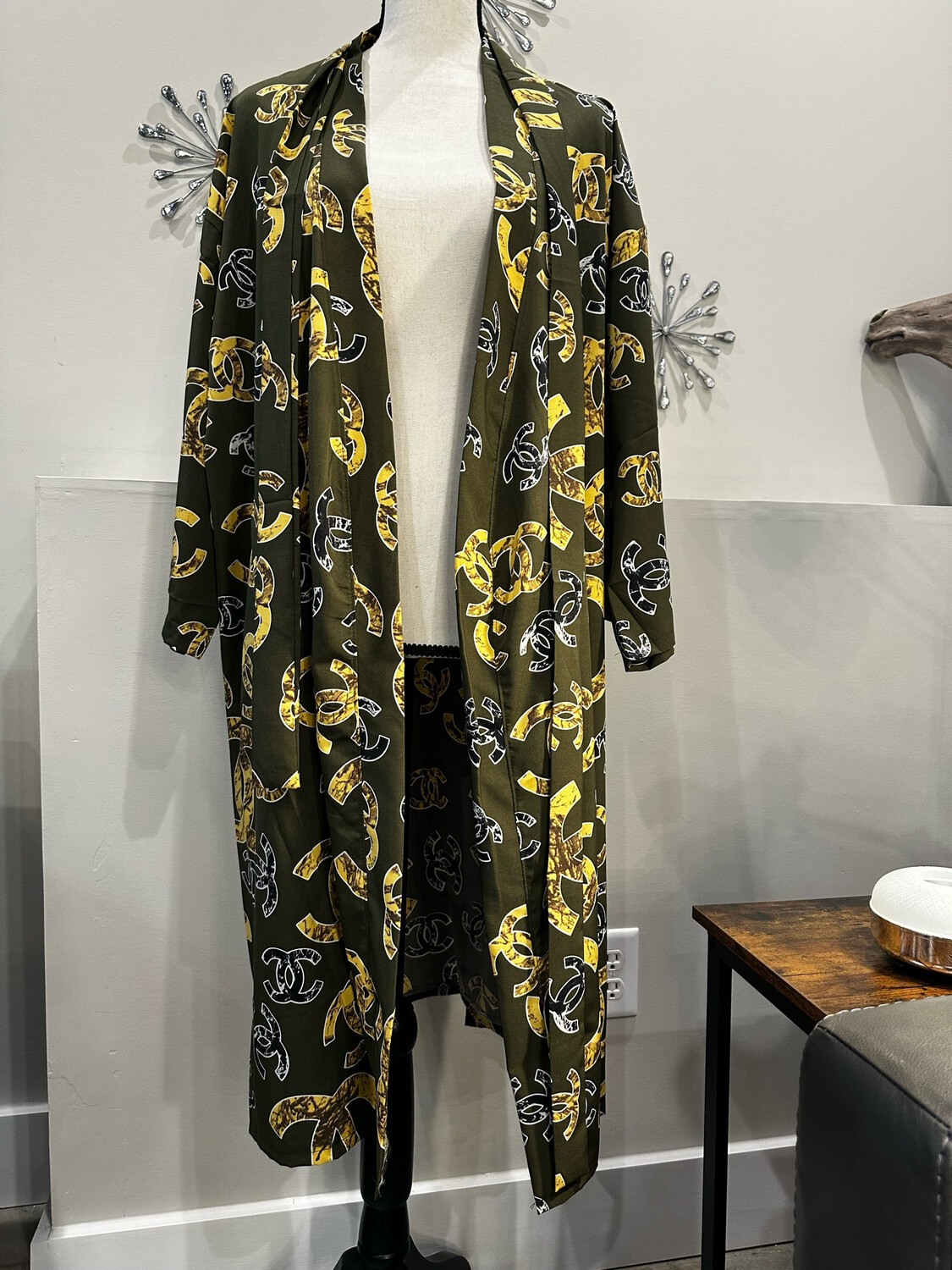 Chanel Green Robe XL